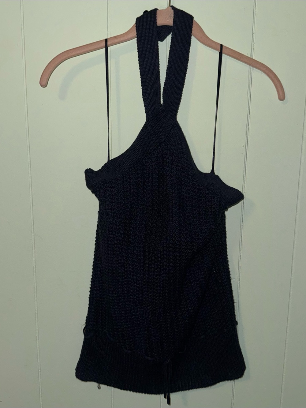 Ralph Lauren NAVY Knit Halter Top